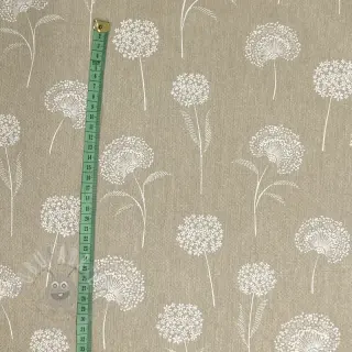 Decoratiestof Linenlook Elegant dandelion natural