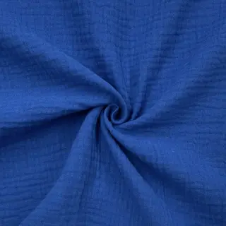 Dvojitá gázovina/mušelín cobalt