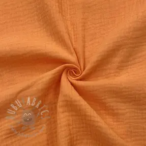 Dubbelgaas/mousseline orange