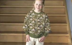 Geruwde sweaterstof