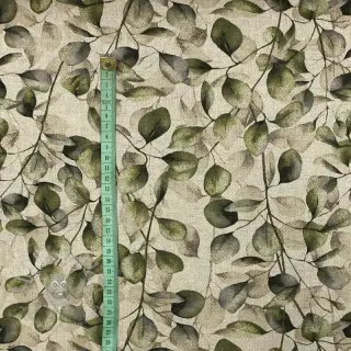 Decoratiestof Linenlook Poplar leaves