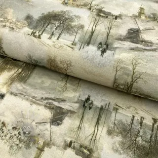 Decoratiestof Winter landscape digital print