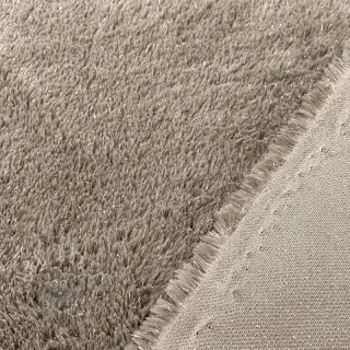 Kunstbont LUREX SILVER taupe