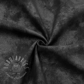 Kunstleer voor kleding FOIL black