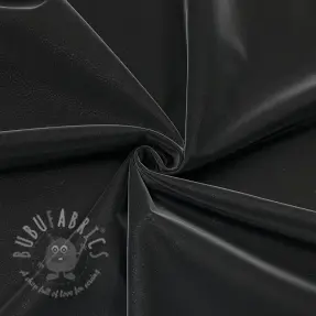 Kunstleer voor kleding STRETCH black