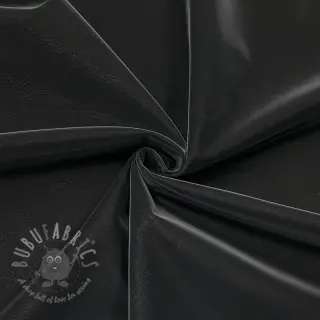 Kunstleer voor kleding STRETCH black