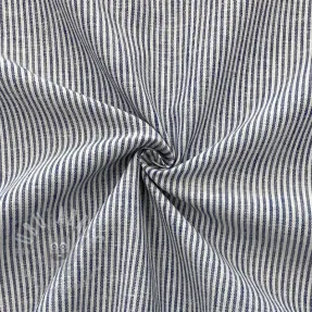 Linnen met katoen Lira medium stripe jeans