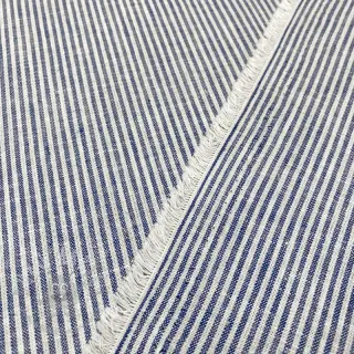 Linnen met katoen Lira medium stripe jeans