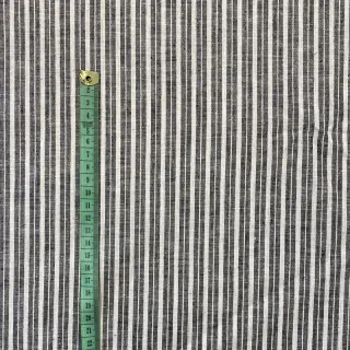 Ľan s bavlnou Lira big stripe black