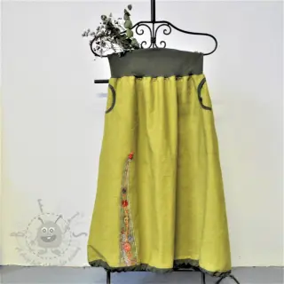 Voorgewassen linnen moss