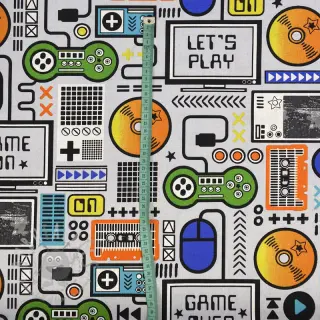 Decoratiestof premium Game computer