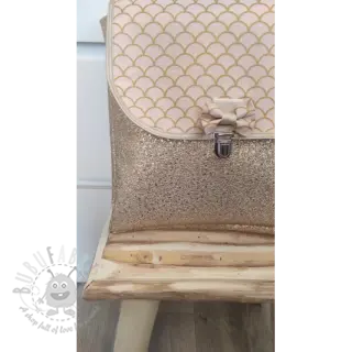 Kunstleer ROCKS gold