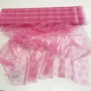 Tule voor TUTU-rok Rainbow glitter design B