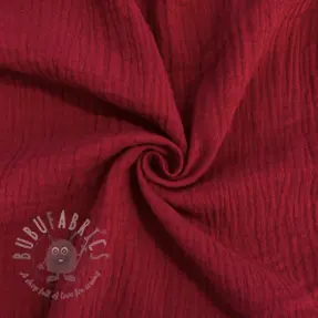 Dubbelgaas/mousseline red