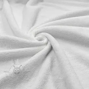 Badstof VELVET BAMBOO white