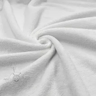 Badstof VELVET BAMBOO white