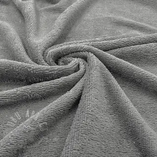 Badstof VELVET BAMBOO grey