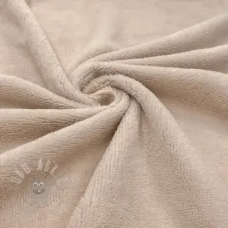 Badstof VELVET BAMBOO sand