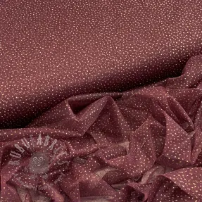 Tule voor TUTU-rok ROYAL SPARKLE aubergine gold