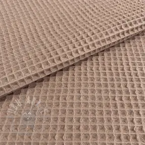 Katoen met wafelbinding camel