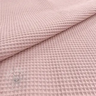 Katoen met wafelbinding bleached rose