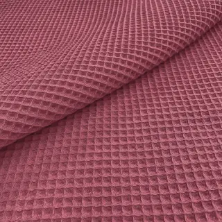 Bavlna s vaflovou väzbou dark rose