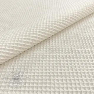 Katoen met wafelbinding ecru