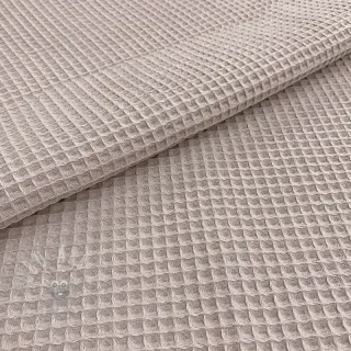 Katoen met wafelbinding light beige