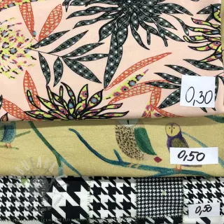Stoffenpakket tricot digi opdruk 851