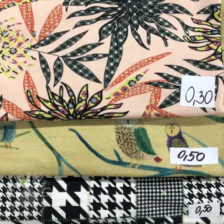 Stoffenpakket tricot digitale print 851