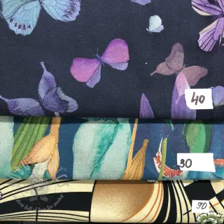 Stoffenpakket tricot digi opdruk 859