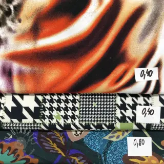Stoffenpakket tricot digitale print 835