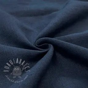 Voorgewassen linnen indigo