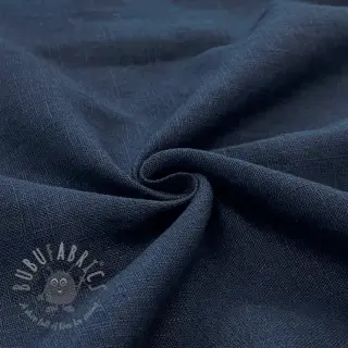 Voorgewassen linnen indigo