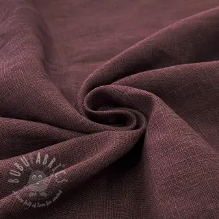 Voorgewassen linnen old purple