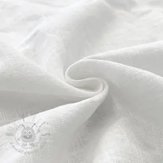 Voorgewassen linnen white