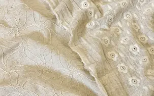 Viscose met linnen