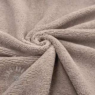 Badstof VELVET BAMBOO taupe