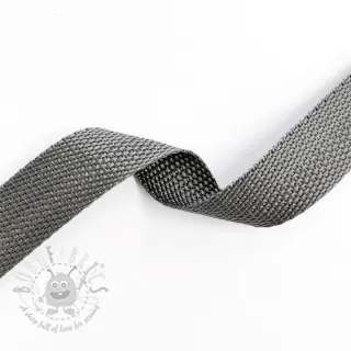 Band 2,5 cm middle grey
