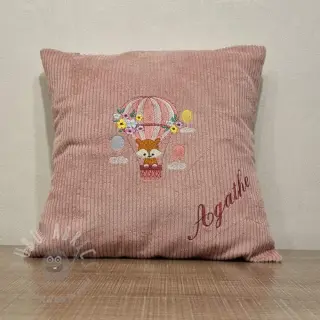 Ribfluweel rose
