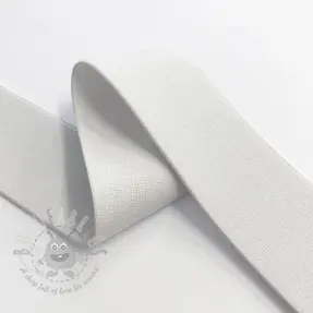Glad elastiek 4 cm off white