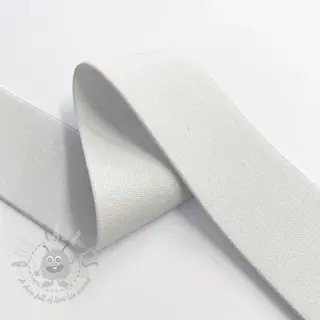 Glad elastiek 4 cm off white