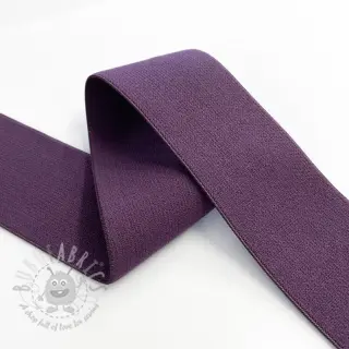Glad elastiek 4 cm violet