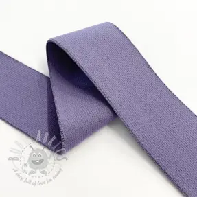 Glad elastiek 4 cm lavender