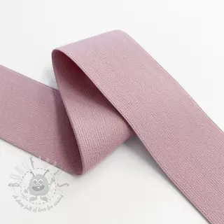 Glad elastiek 4 cm faded pink