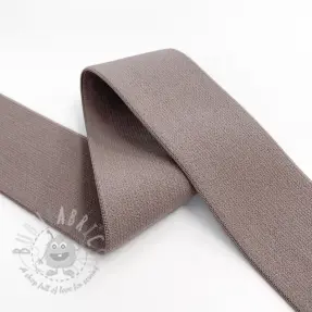 Glad elastiek 4 cm mauve