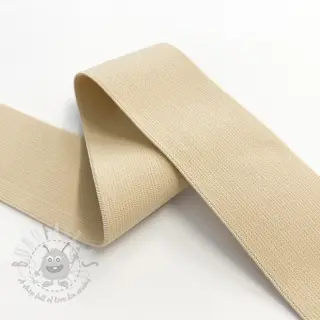 Glad elastiek 4 cm light yellow