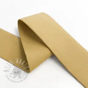 Glad elastiek 4 cm camel