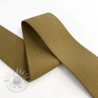 Glad elastiek 4 cm golden brown