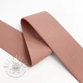 Glad elastiek 4 cm dark salmon